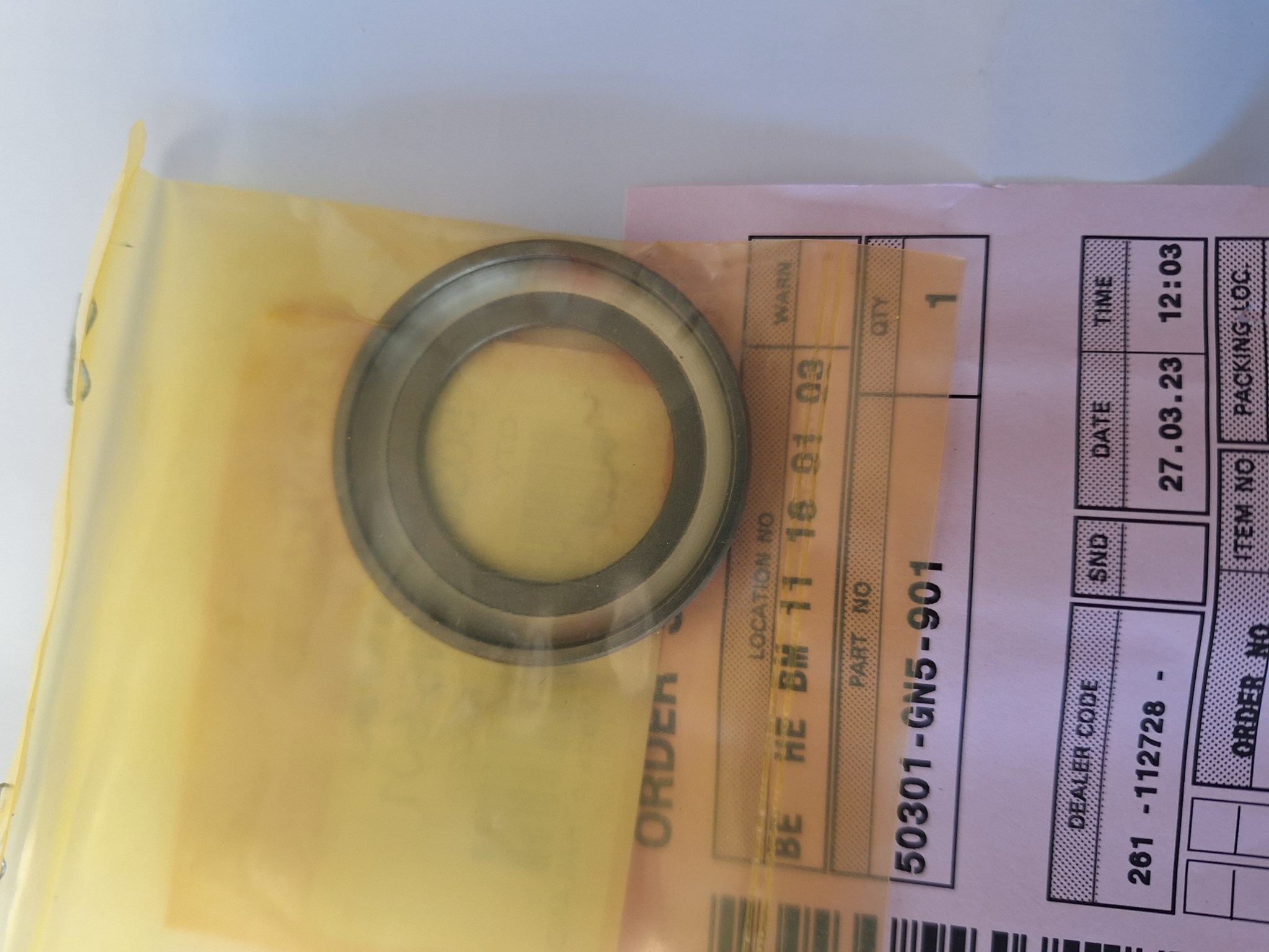 Picture of LENKLAGERKUGEL OBEN  50301-GN5-901  